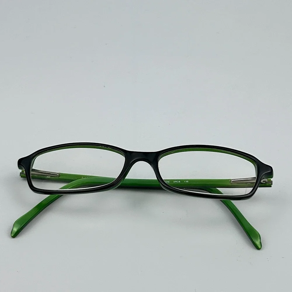 Kate Spade Edie ORC5 Womens Eyeglasses Frame Black & Green Full Rim 48-15-135 mm